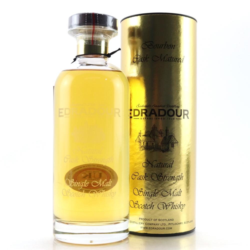 Edradour 2007 Signatory Vintage Cask Strength Decanter / Bourbon