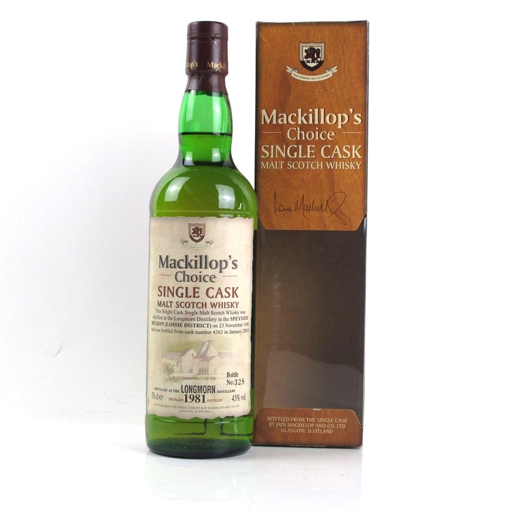 Longmorn 1981 Mackillop's Choice 24 Year Old