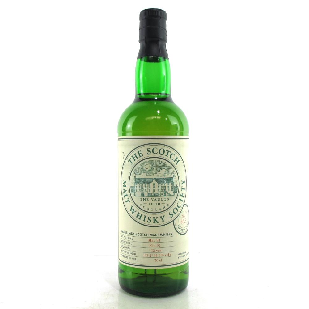 Benrinnes 1981 SMWS 15 Year Old 36.8