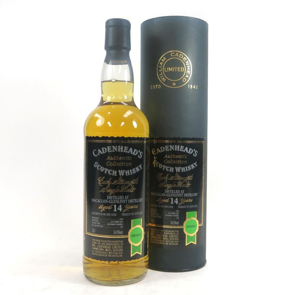 Macallan 1989 Cadenhead's 14 Year Old