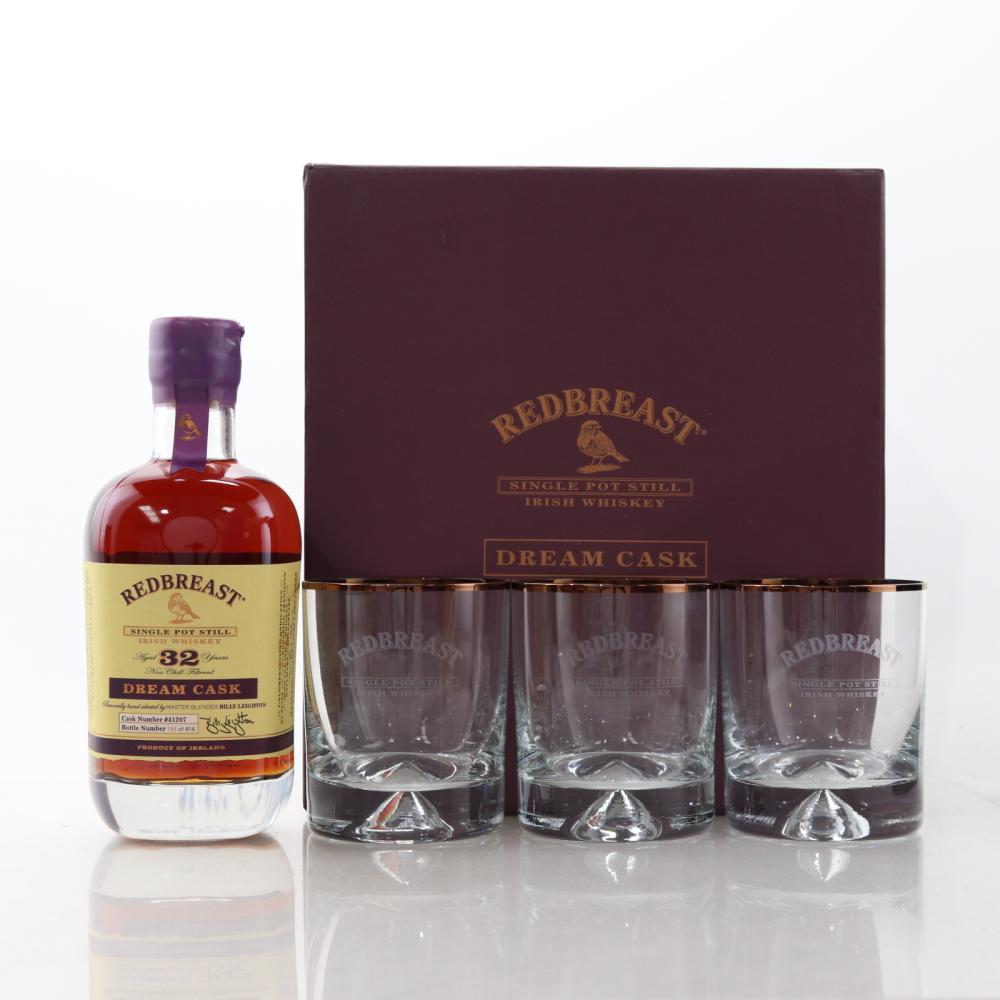 Redbreast 32 Year Old Dream Cask 50cl / including 3 x Glass