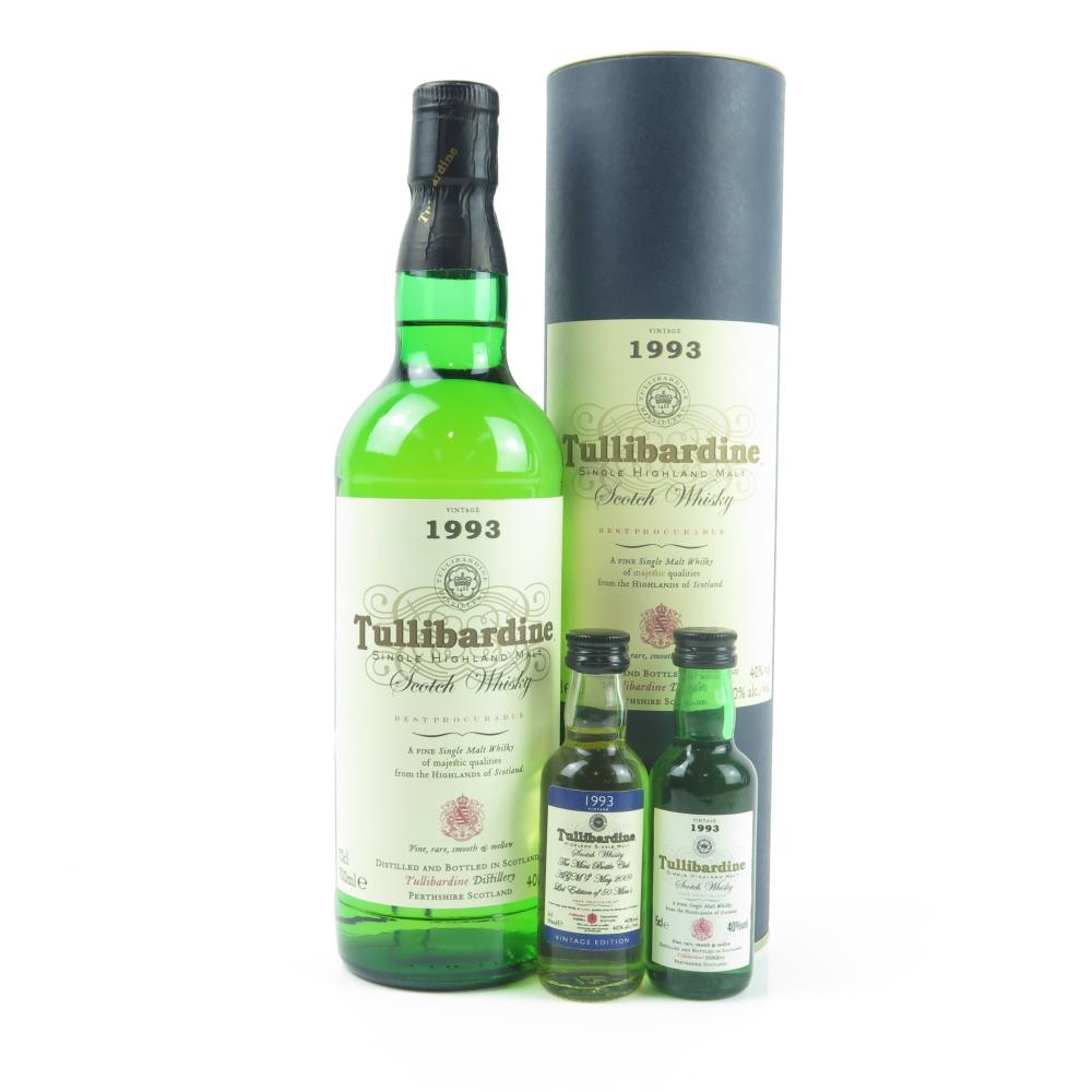 Tullibardine 1993 and Two Miniatures / Mini Bottle Exclusive