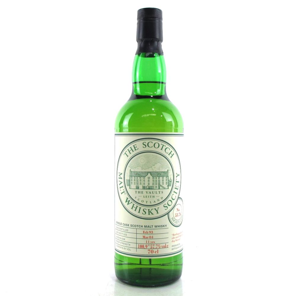 Caol Ila 1992 SMWS 11 Year Old 53.76