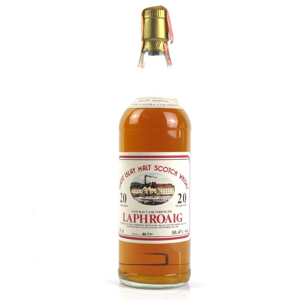 Laphroaig 1965 Intertrade 20 Year Old 1980s 