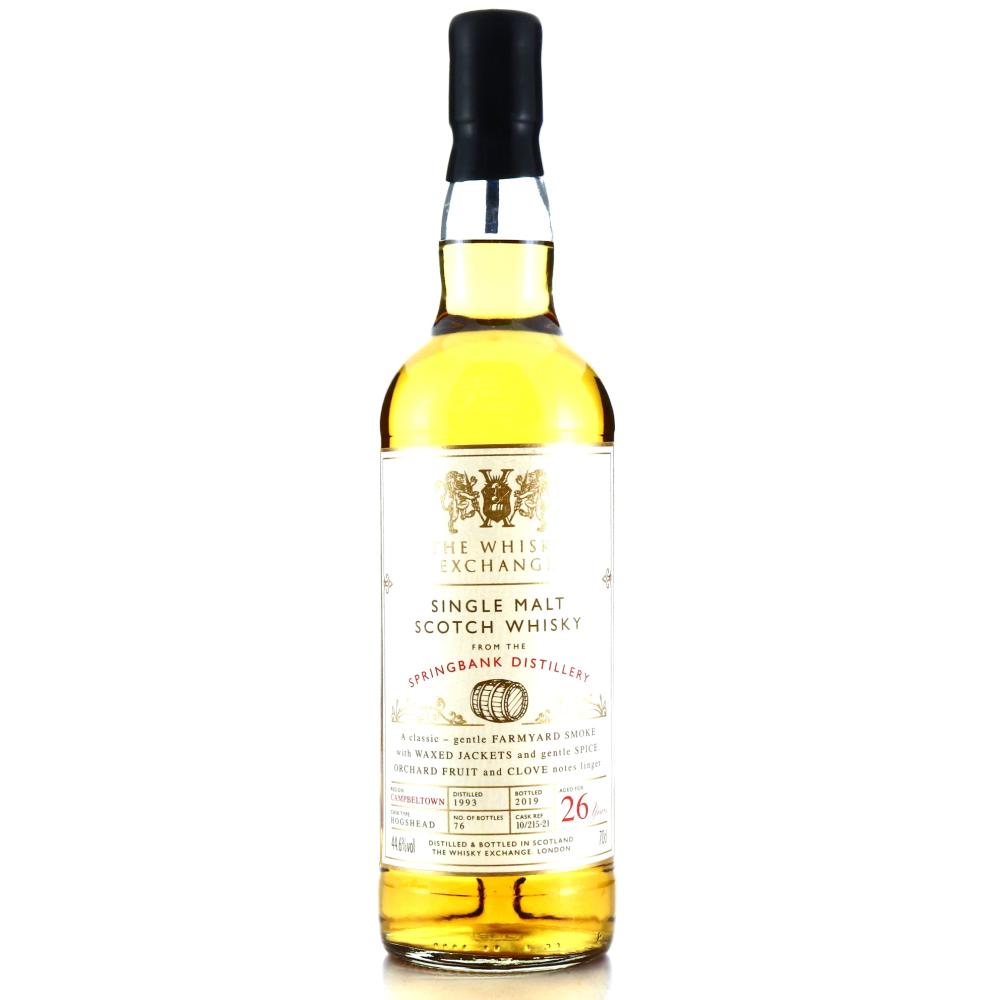 Springbank 1993 The Whisky Exchange 26 Year Old