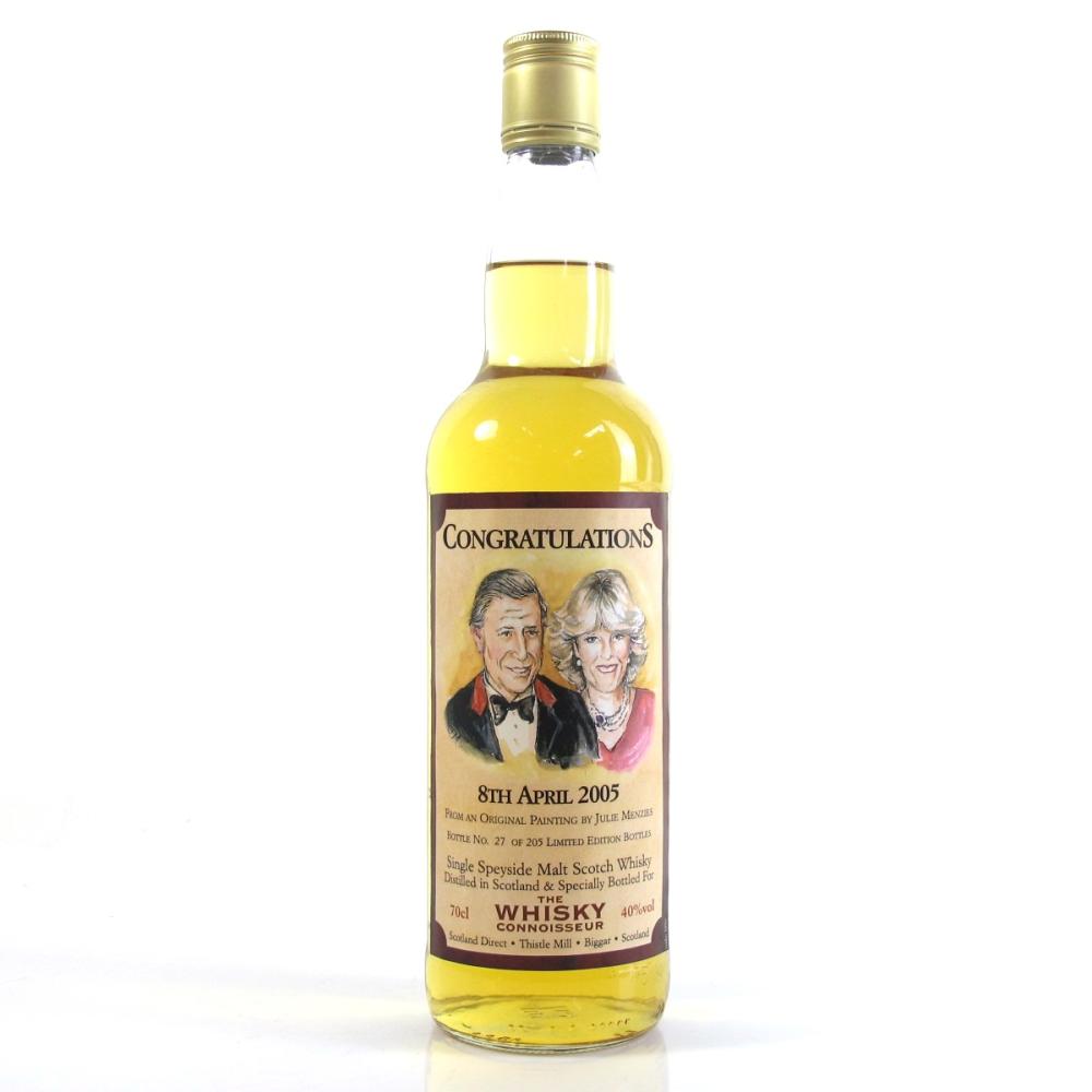Whisky Connoisseur Speyside Single Malt Whisky / Congratulations 8th April 2005