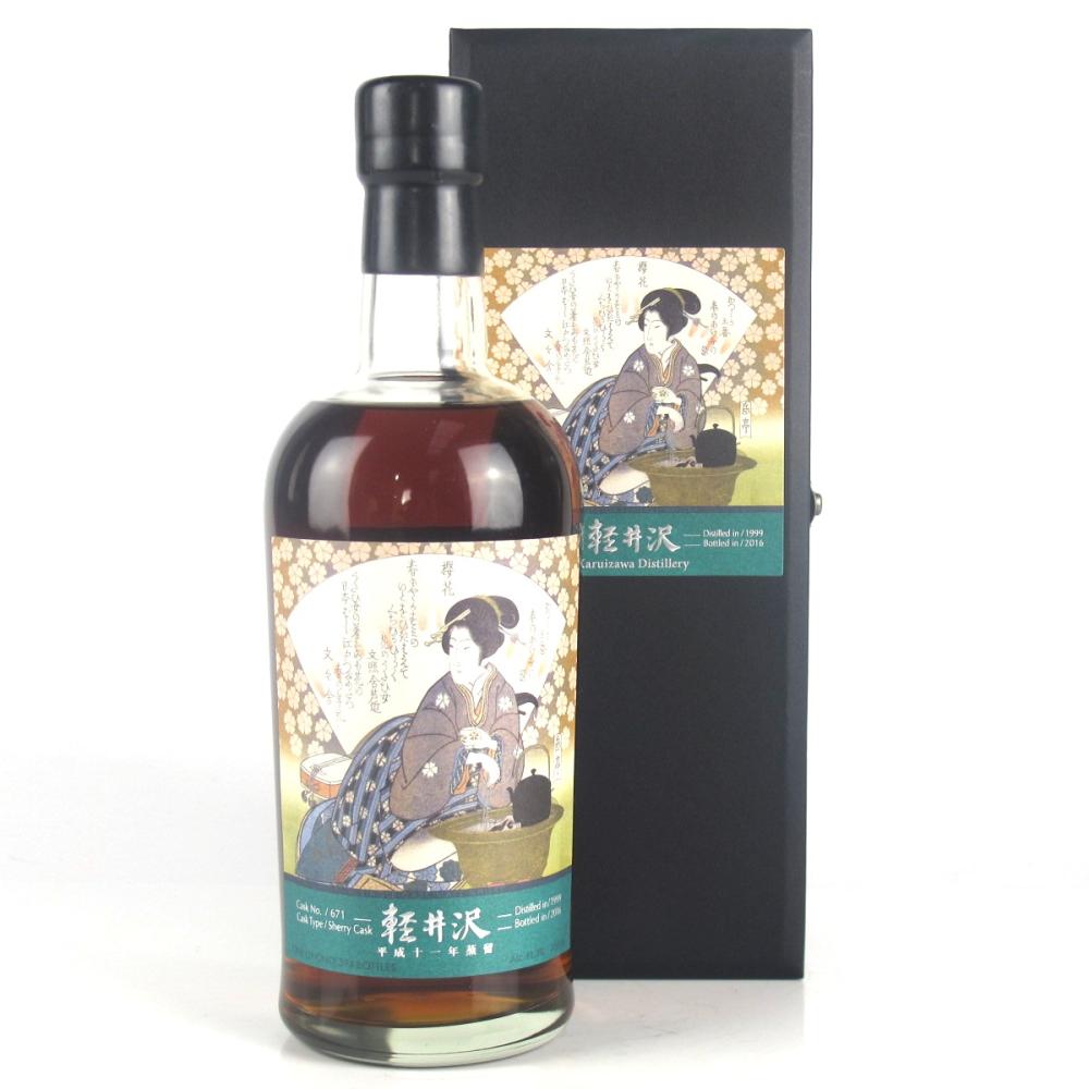 Karuizawa 1999 Single Cask #671 / Geisha Label