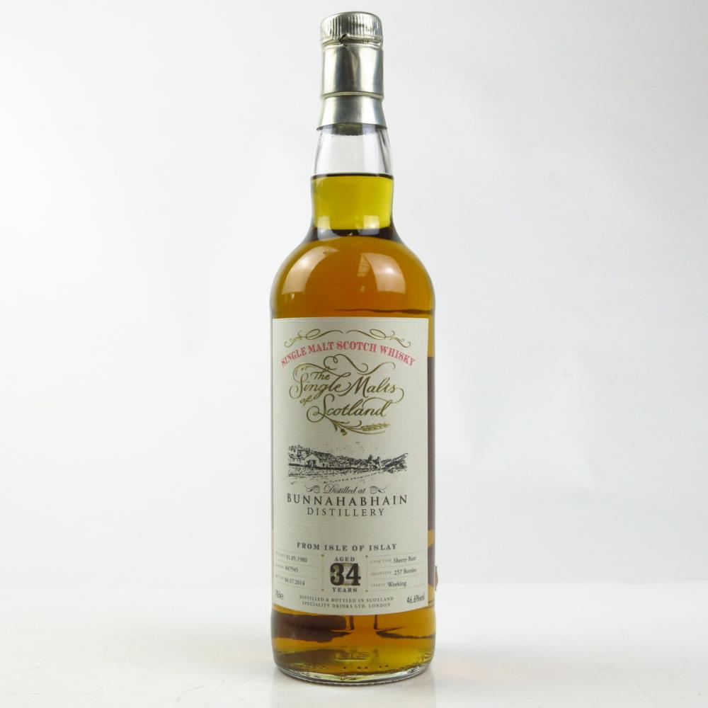 Bunnahabhain 1980 Single Malts of Scotland 34 Year Old