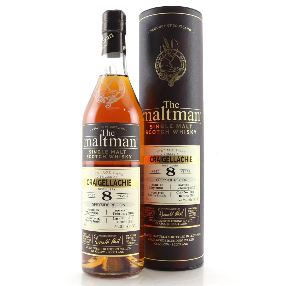 Craigellachie 2008 Maltman 8 Year Old