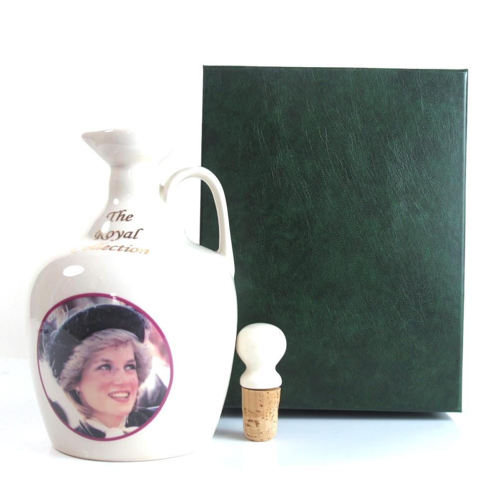 Macallan 10 Year Old Royal Collection Ceramic Decanter / Princess Diana
