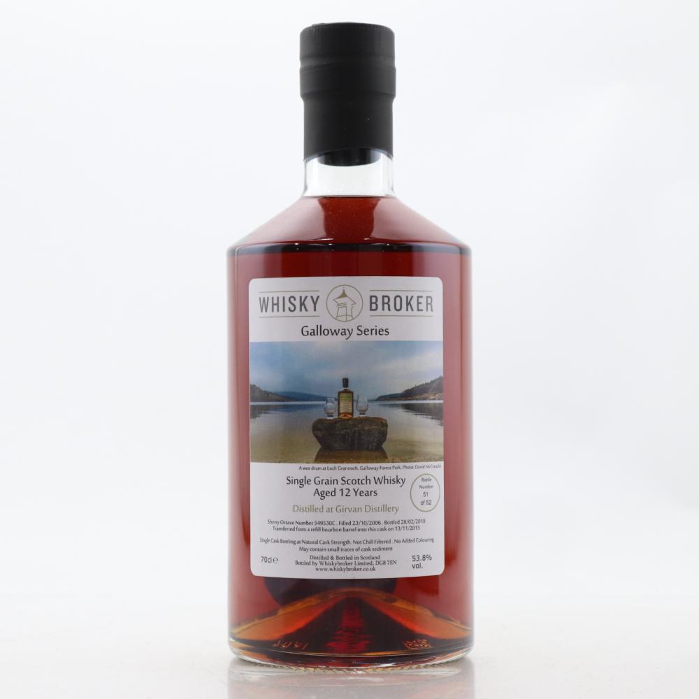 Girvan 2006 Whisky Broker 14 Year Old