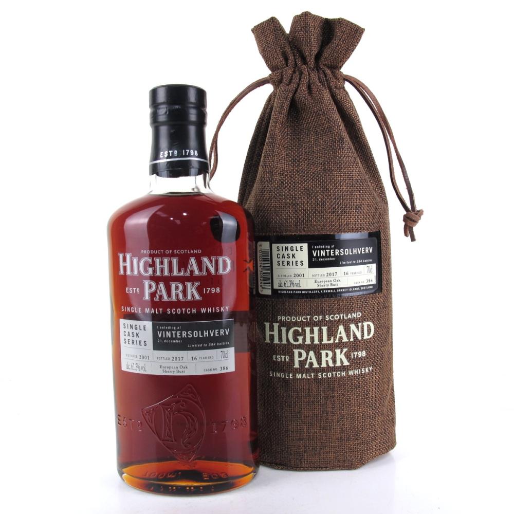 Highland Park 1989 Single Cask 16 Year Old #386 / Vintersolhverv