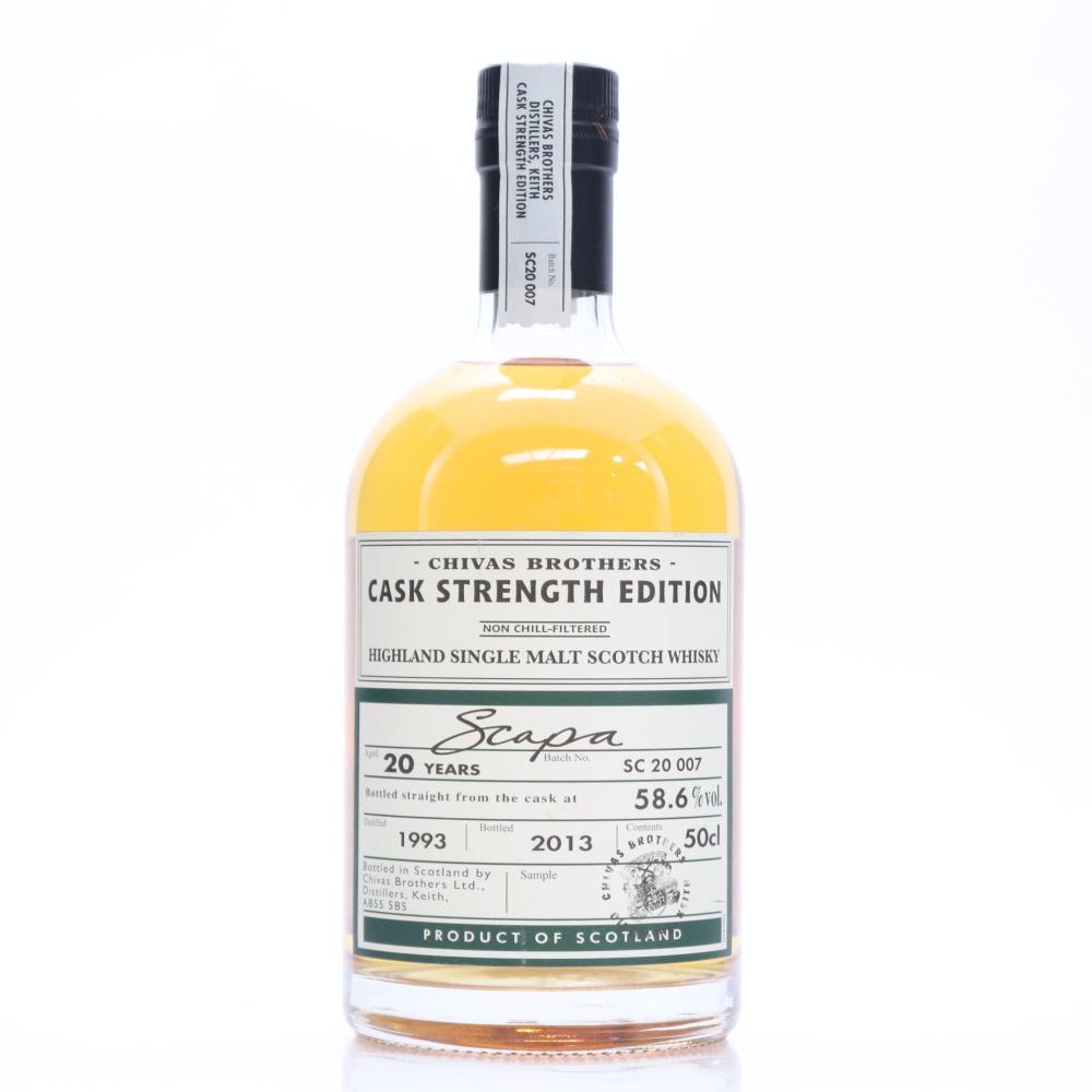 Scapa 1993 20 Year Old Cask Strength Batch #7
