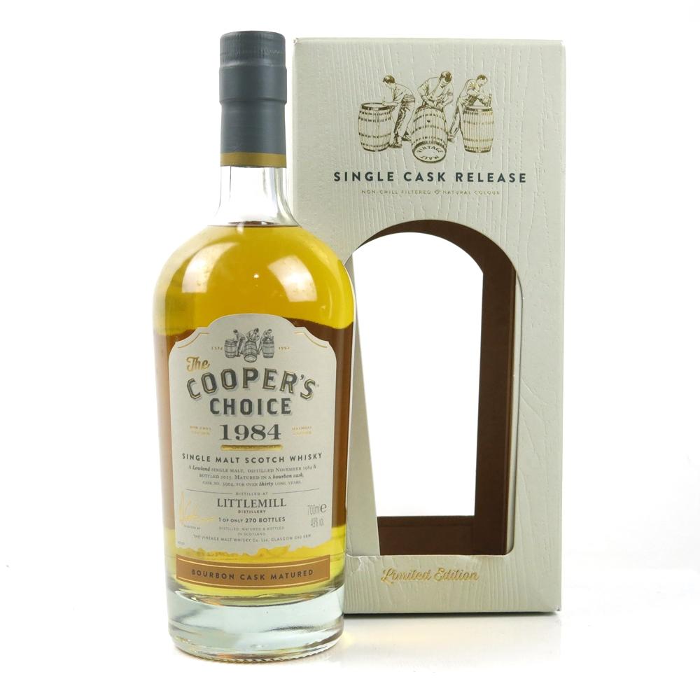 Littlemill 1984 Cooper's Choice 30 Year Old