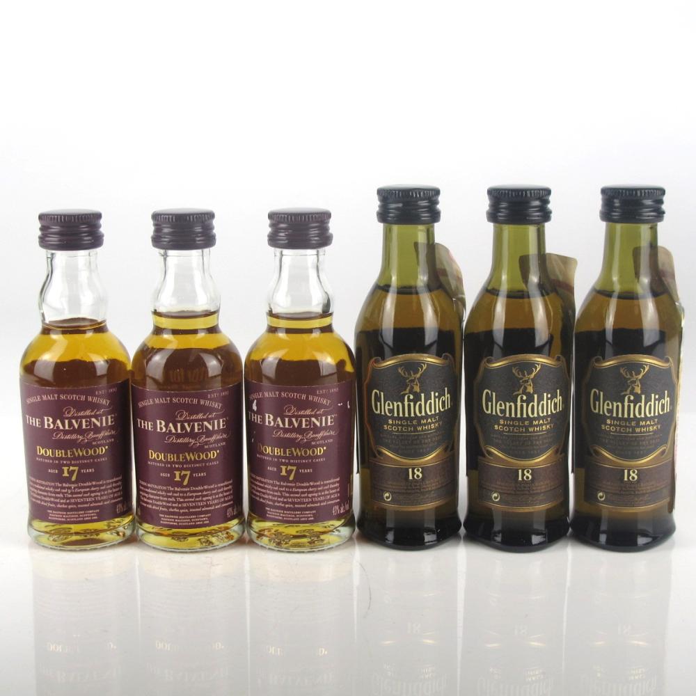 Miscellaneous Speyside Single Malts 6 x 5cl Miniatures