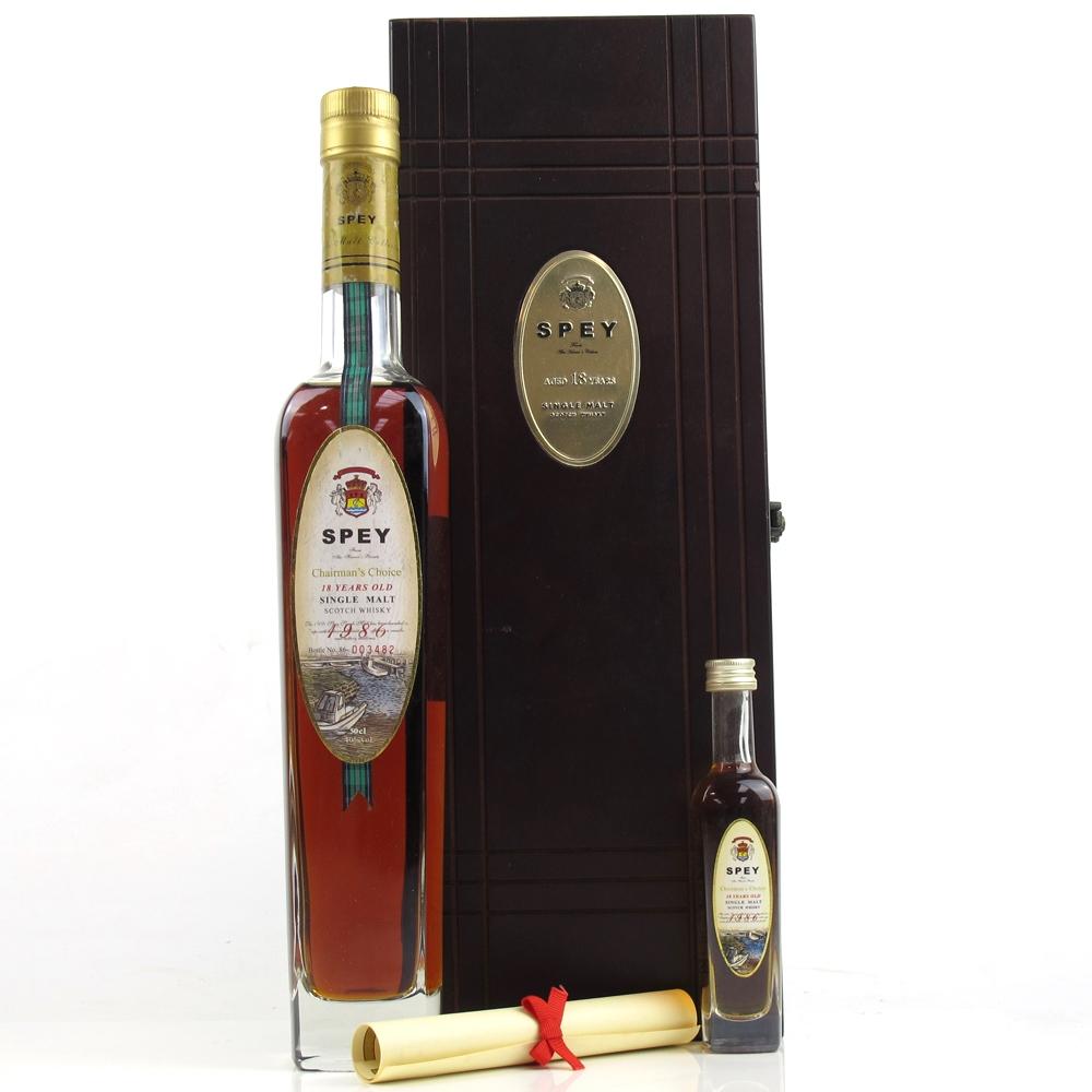 Spey 1986 18 Year Old Including Miniature