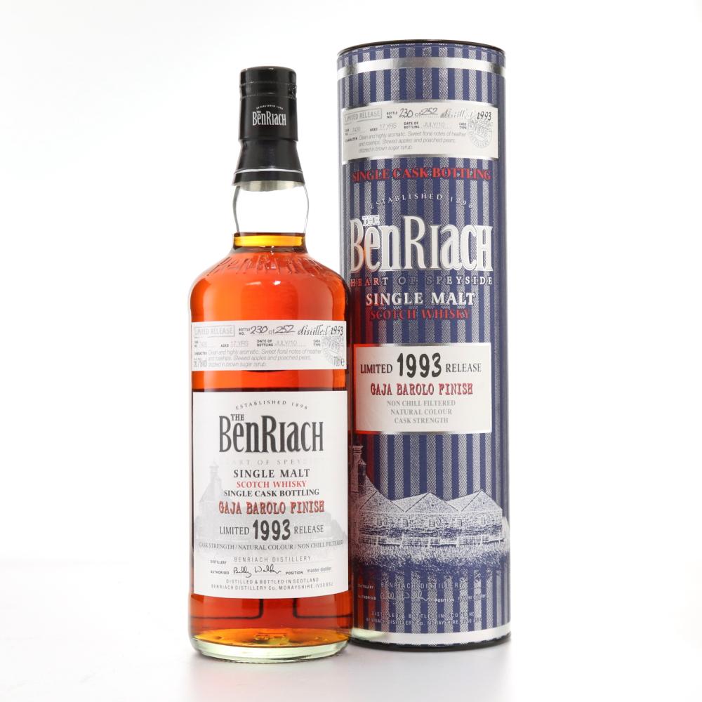 Benriach 1993 Single Gaja Barolo Cask 17 Year Old #7420
