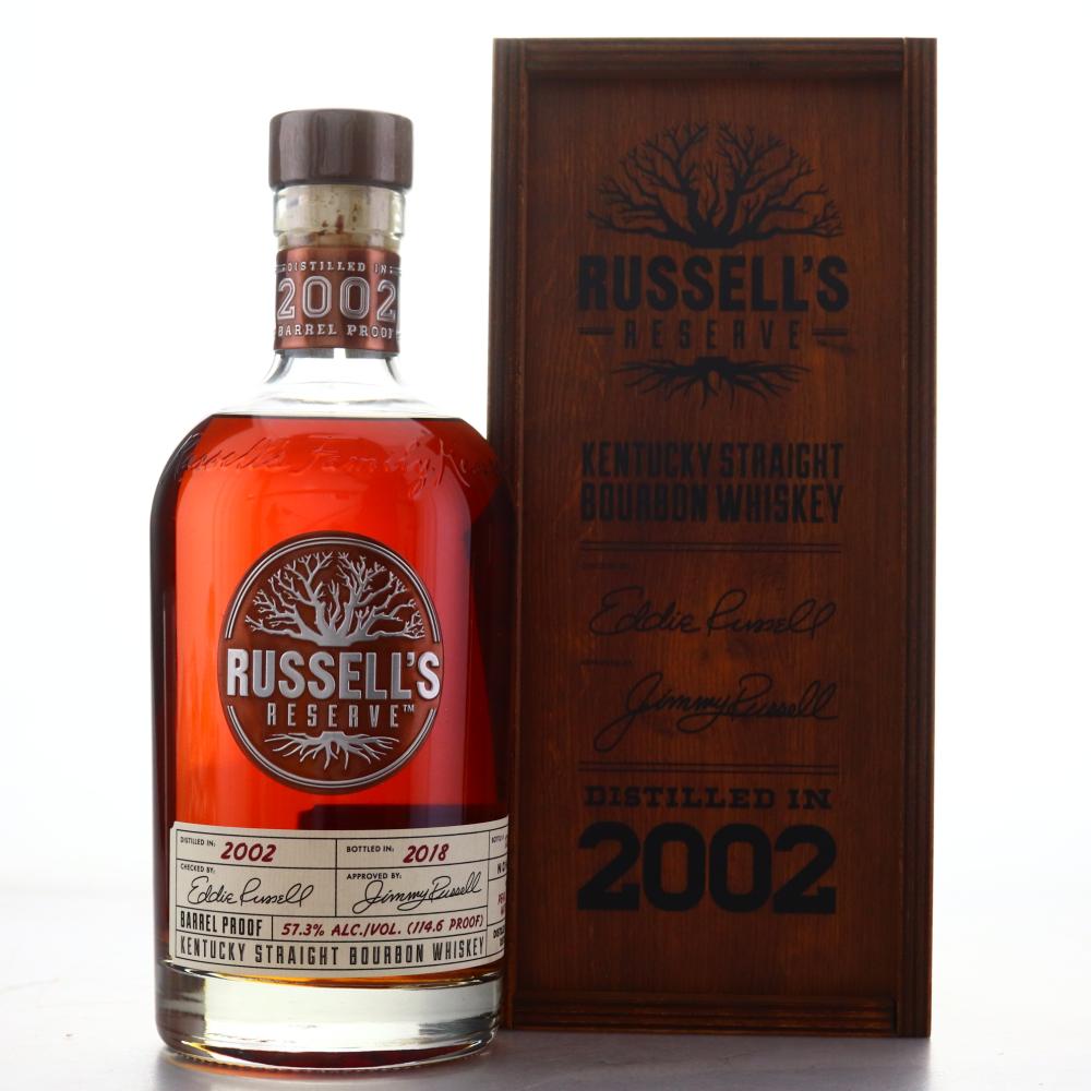 Wild Turkey 2002 Russell's Reserve Barrel Proof / Non-Chill Filtered