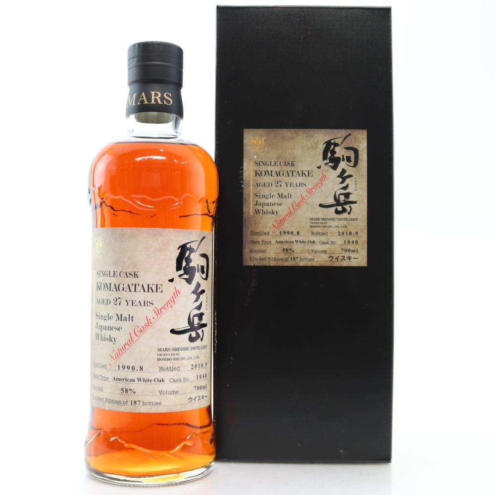 Komagatake 1990 Single Cask 27 Year Old