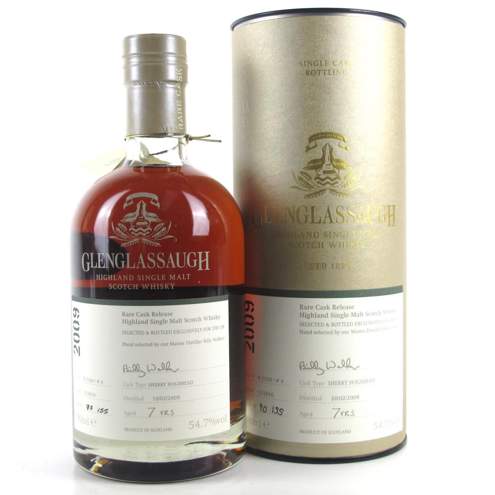 Glenglassaugh 2009 Single Cask 7 Year Old