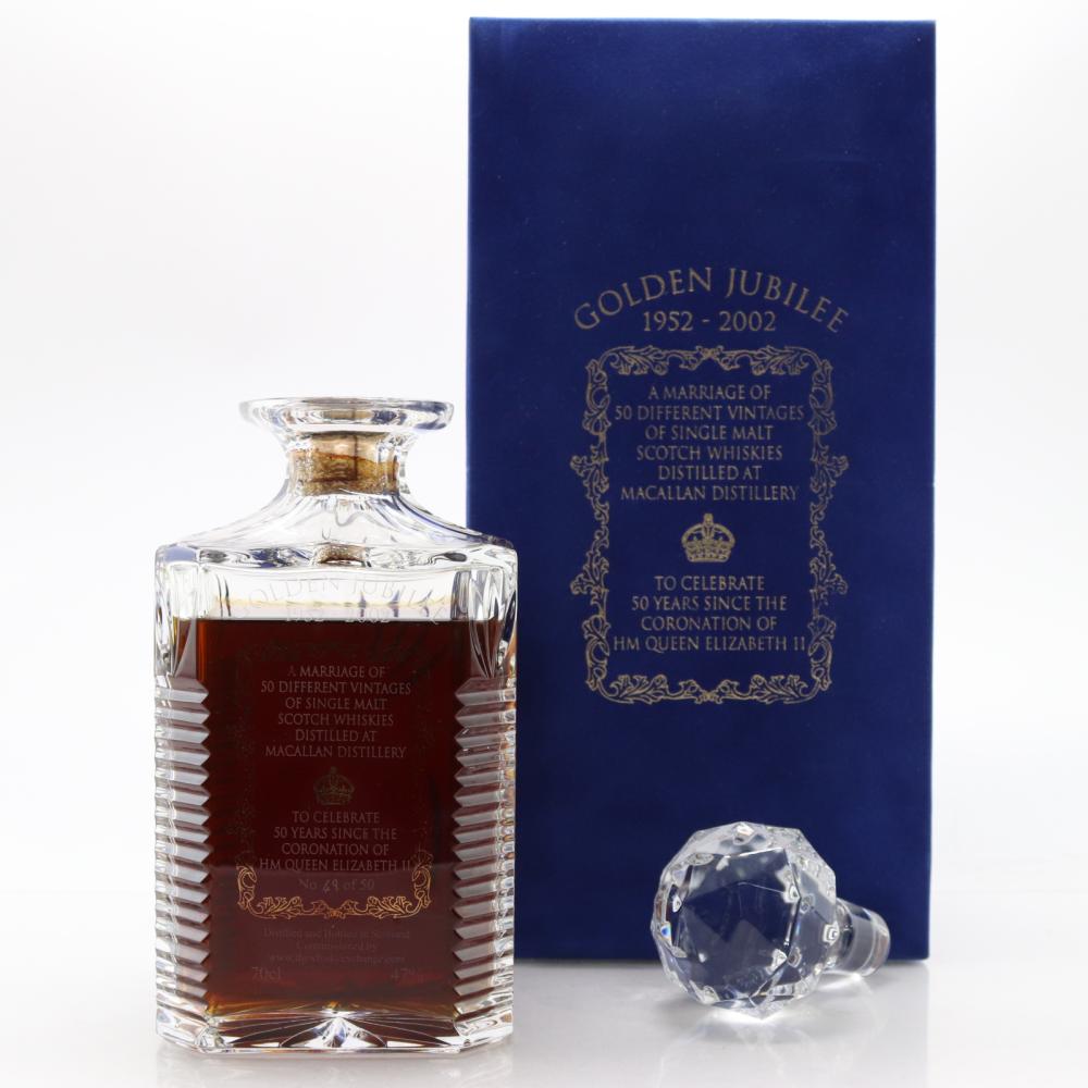 Macallan 50 Vintage Golden Jubilee Decanter / TWE