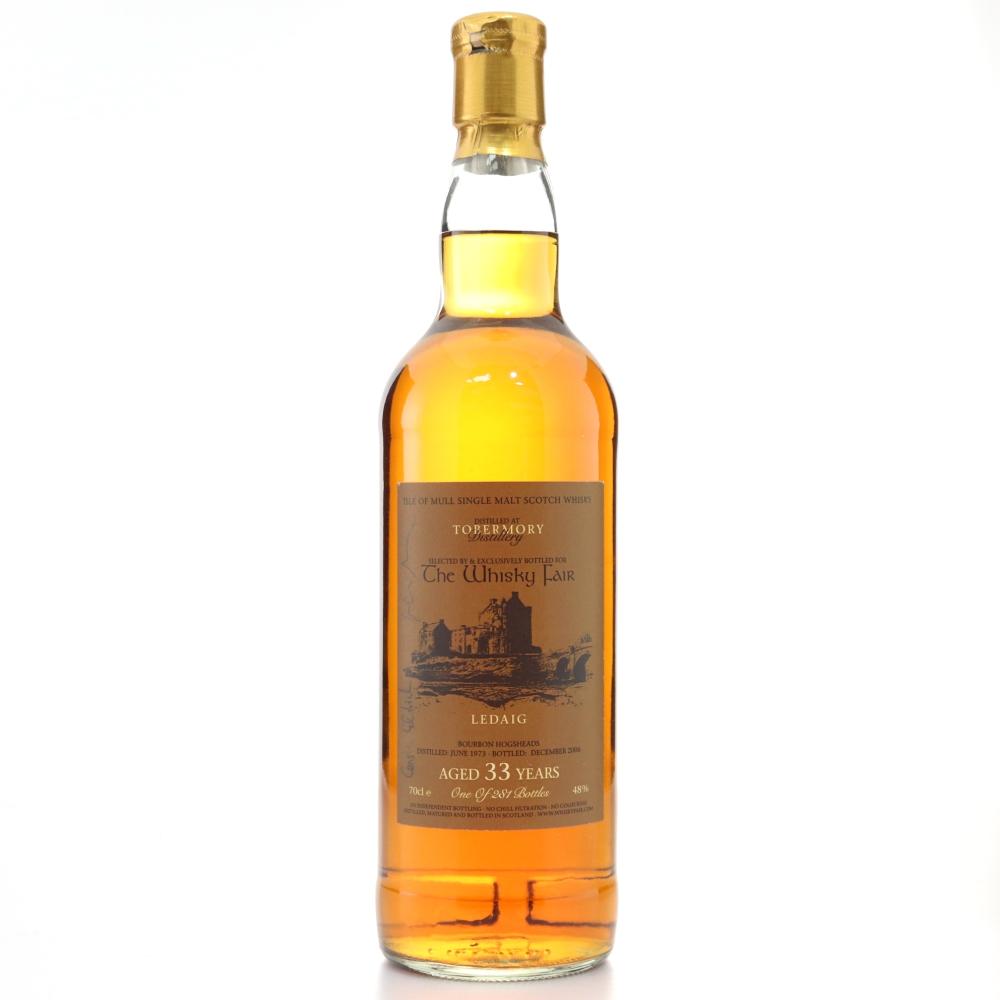 Ledaig 1973 Whisky Fair 33 Year Old / Signed