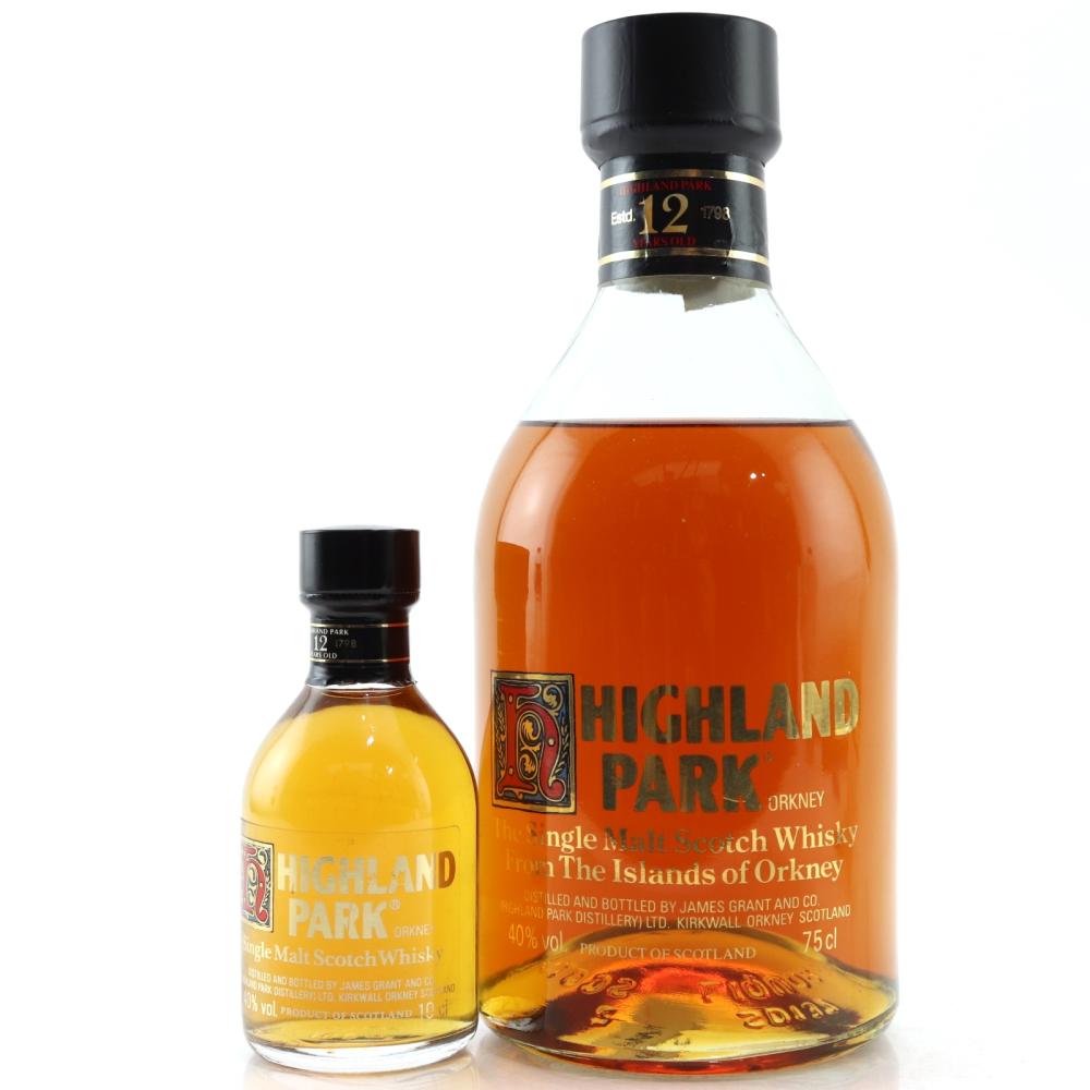 Highland Park 12 Year Old 1980s / with 10cl