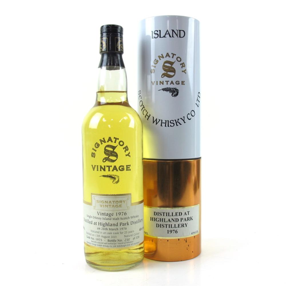 Highland Park 1976 Signatory Vintage 25 Year Old