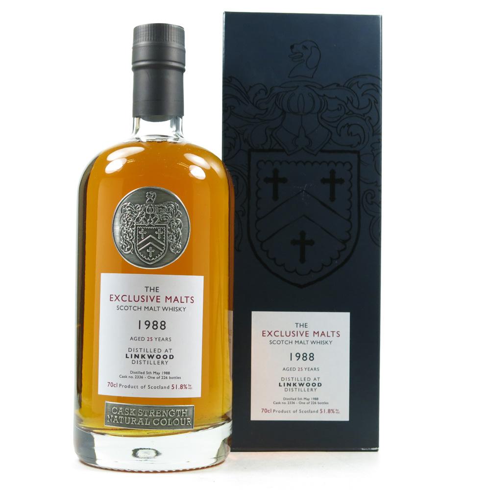 Linkwood 1988 Exclusive Malts 25 Year Old