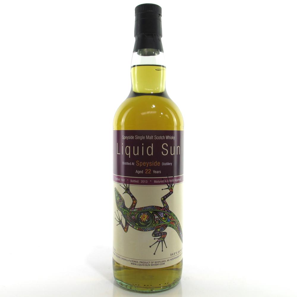 Speyside 1991 Liquid Sun 22 Year Old