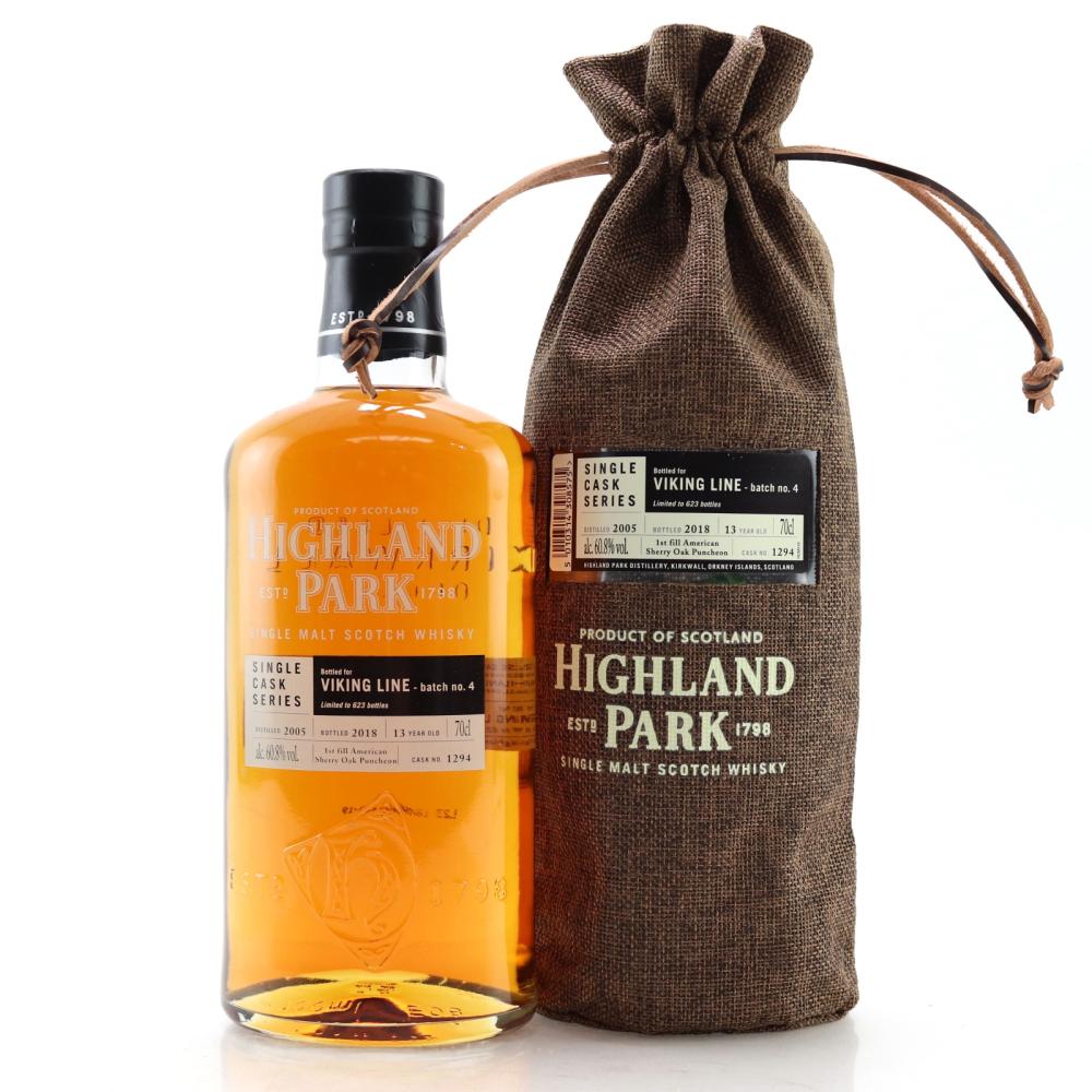 Highland Park 2005 Single Cask 13 Year Old #1294 / Viking Line Batch #4