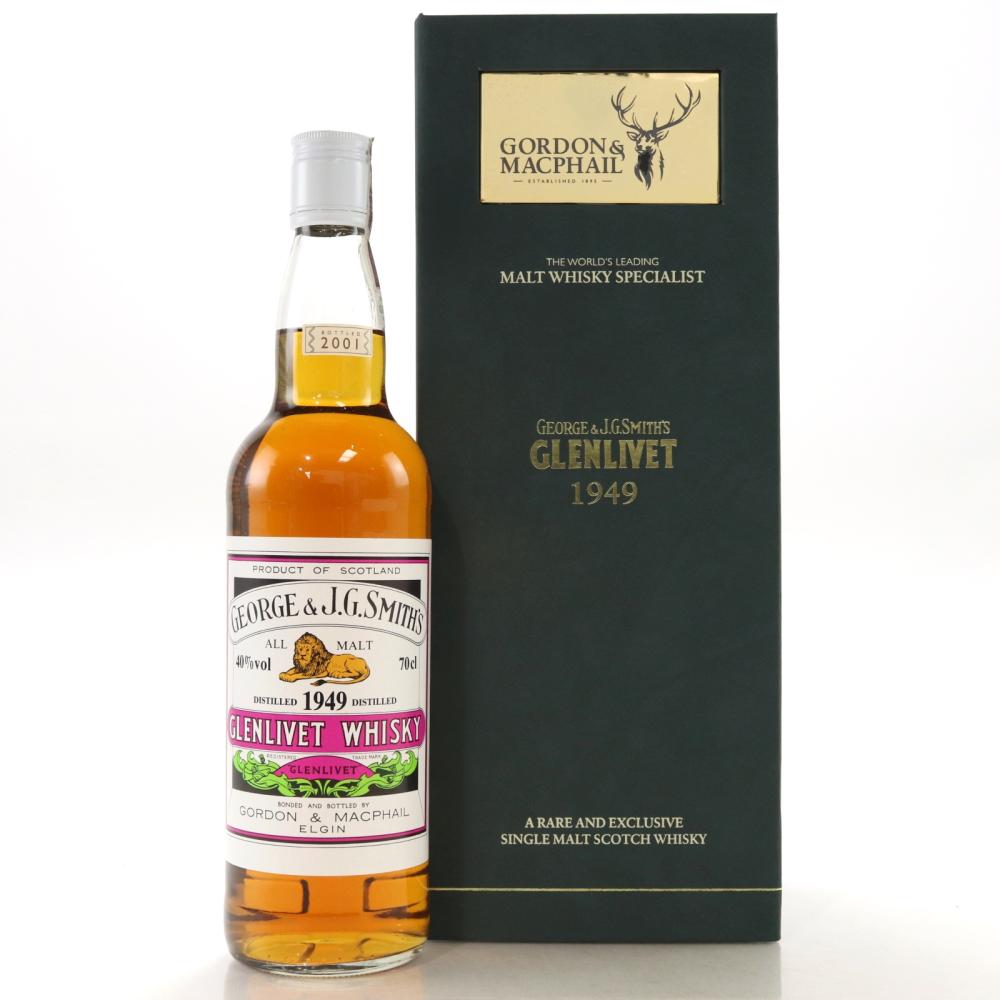 Glenlivet 1949 Gordon and MacPhail Single Cask