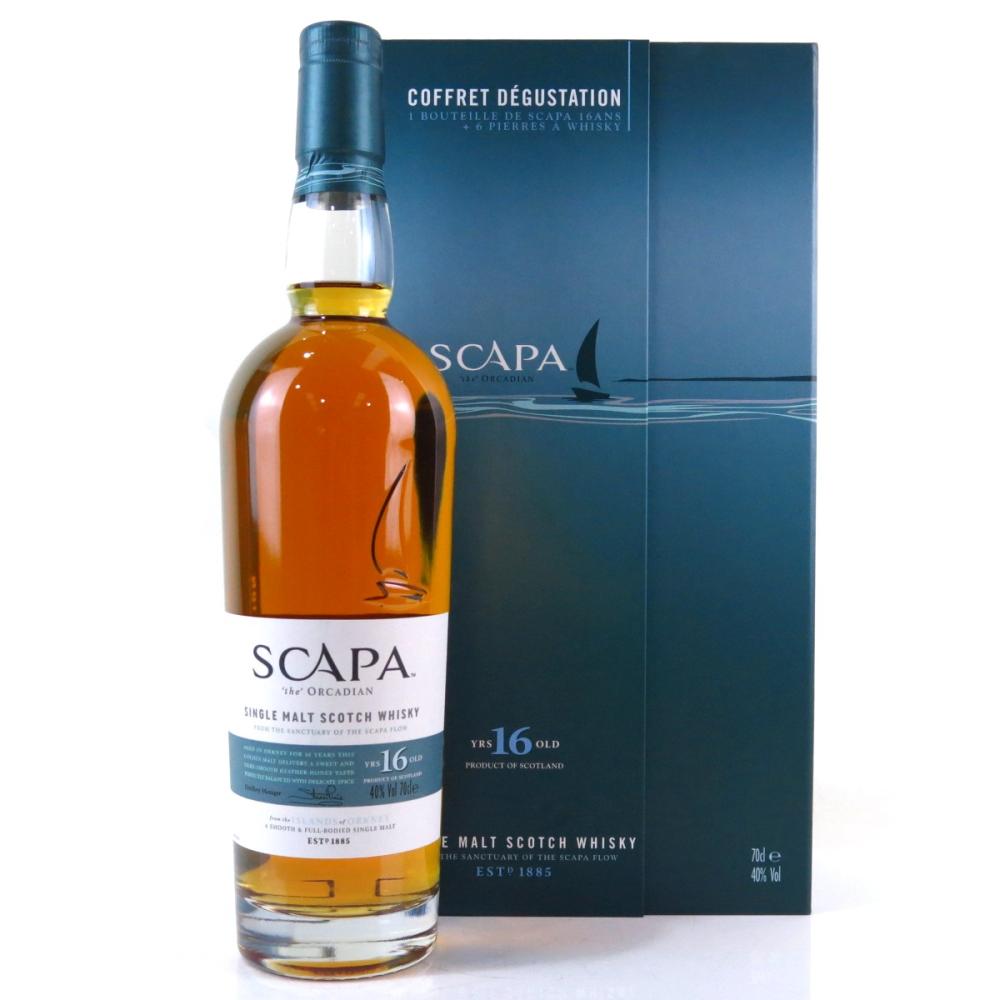 Scapa 16 Year Old / Includes 6 x Whisky Stones