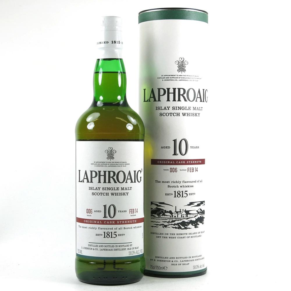 Laphroaig 10 Year Old Cask Strength Batch #06