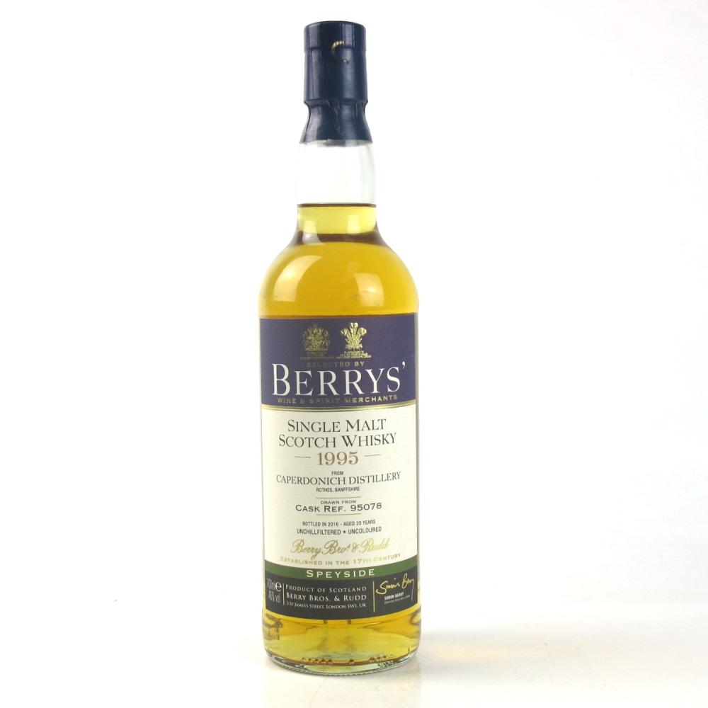 Caperdonich 1995 Berry Brothers and Rudd 20 Year Old