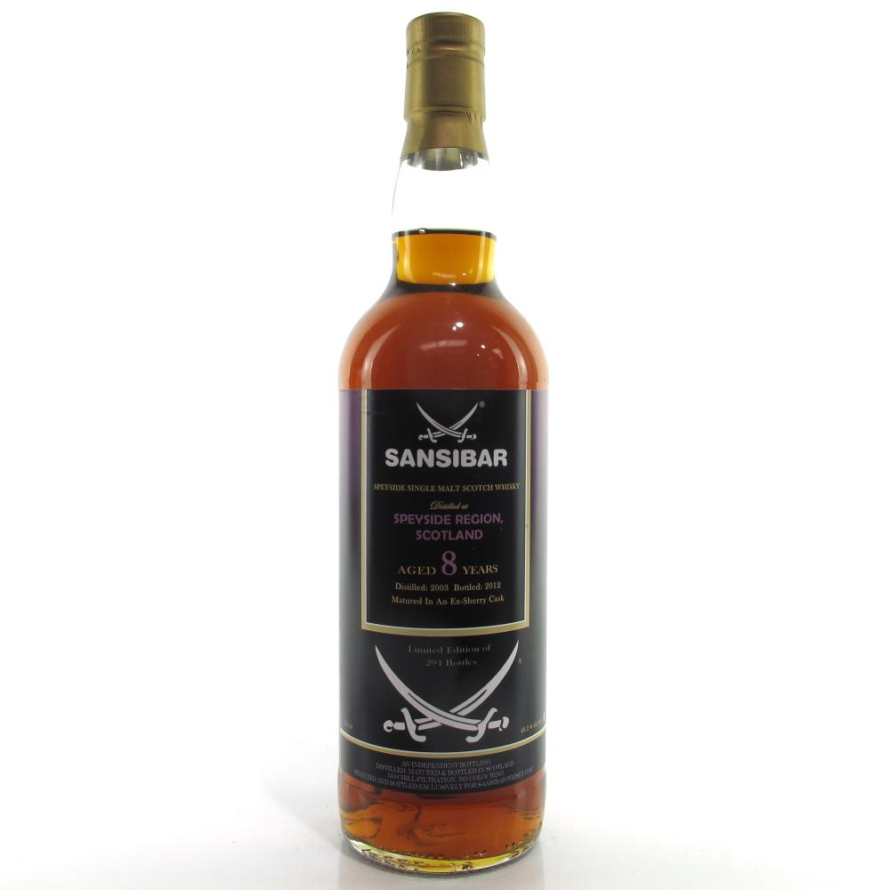 Speyside Single Malt 2003 Sansibar 8 Year Old