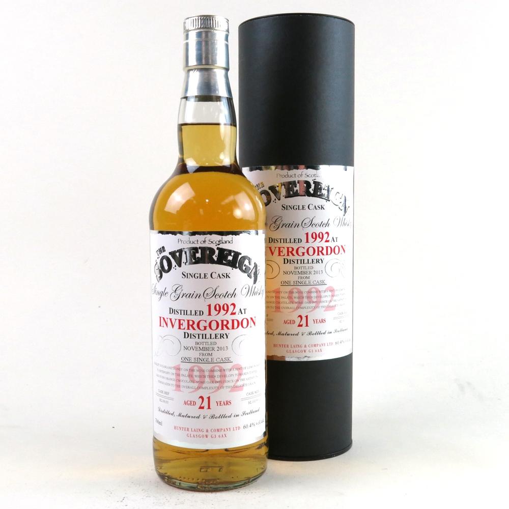 Invergordon 1992 Hunter Laing 21 Year Old
