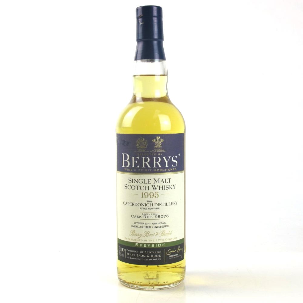 Caperdonich 1995 Berry Brothers & Rudd 18 Year Old