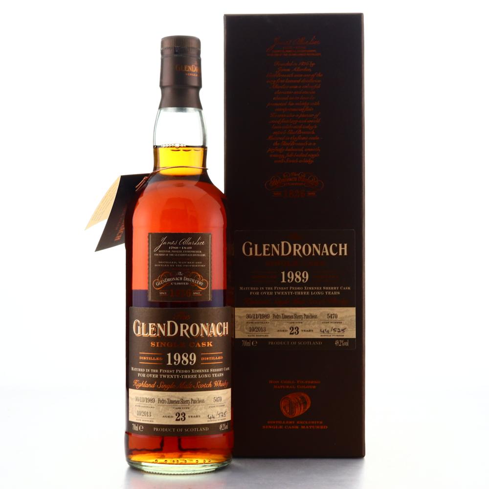 Glendronach 1989 Single PX Cask 23 Year Old #5470