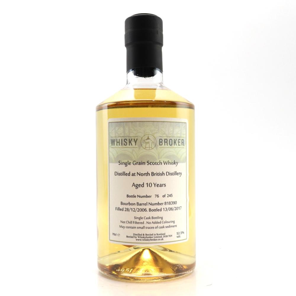 North British 2006 Whisky Broker 10 Year Old