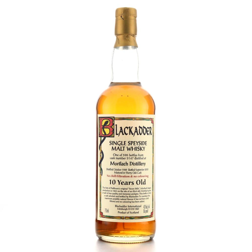 Mortlach 1989 Blackadder 10 Year Old 75cl / US Import