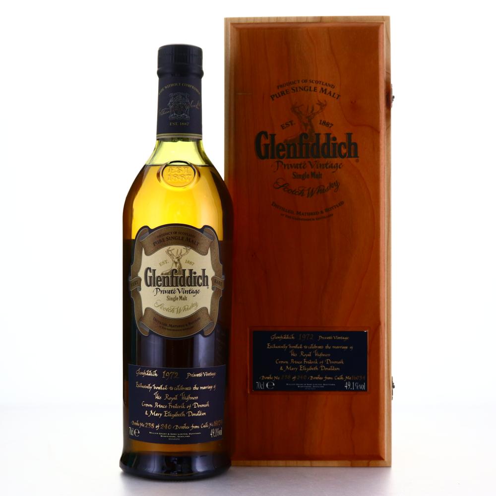 Glenfiddich 1972 Private Vintage #16034 / Danish Royal Wedding