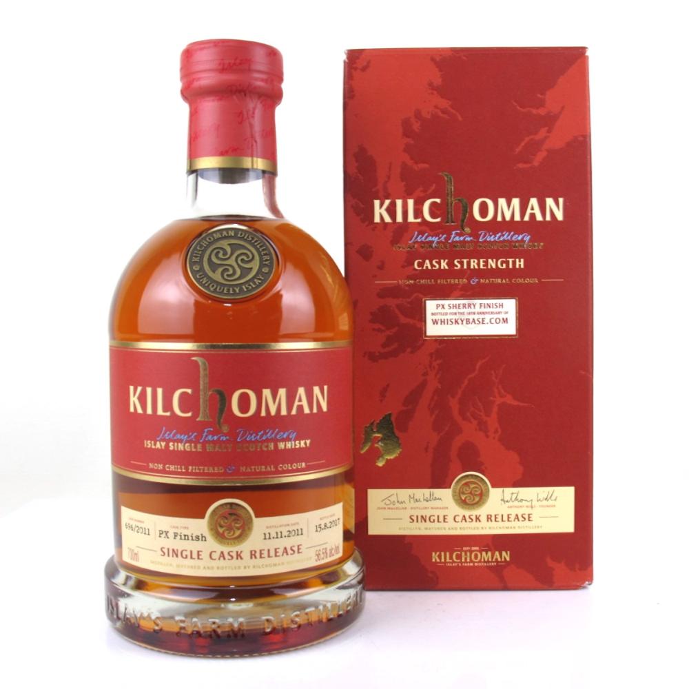 Kilchoman 2011 PX Sherry Finish / Whiskybase.com 10th Anniversary