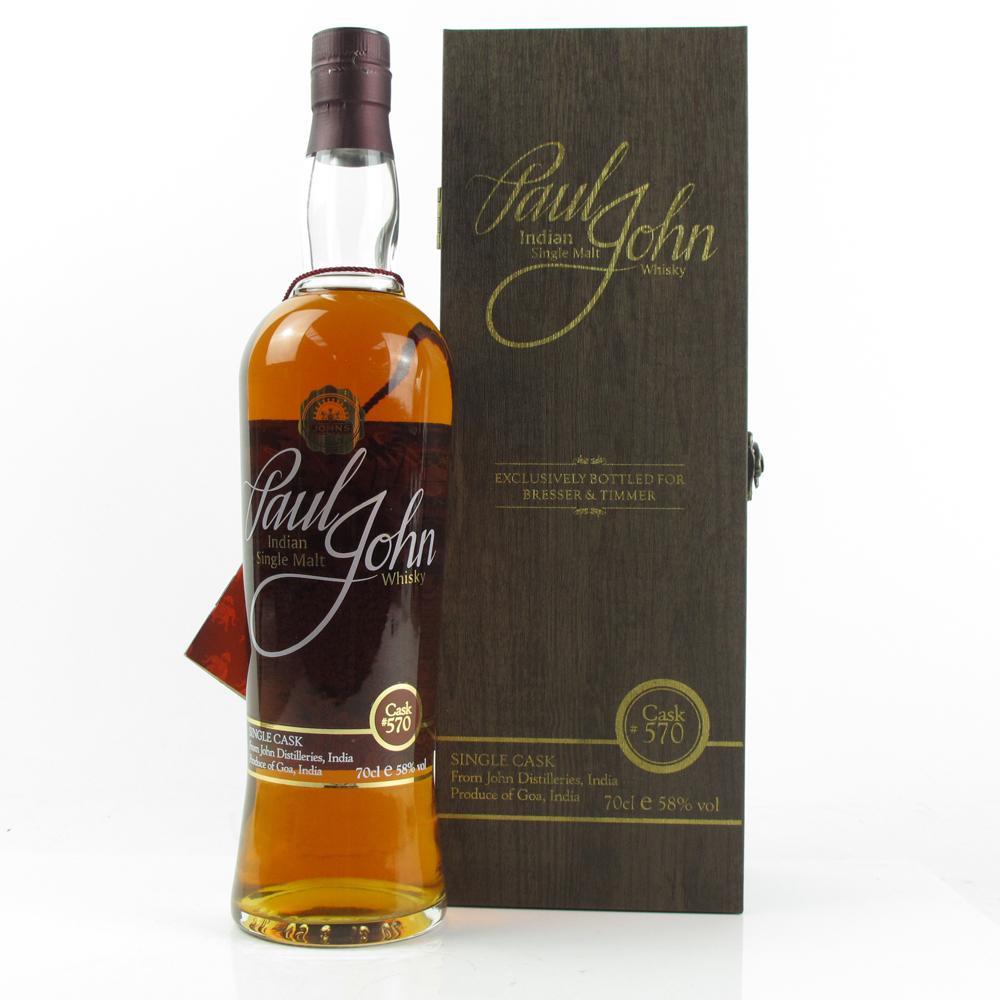 Paul John Single Cask  #570 / Bresser and Timmer Exclusive