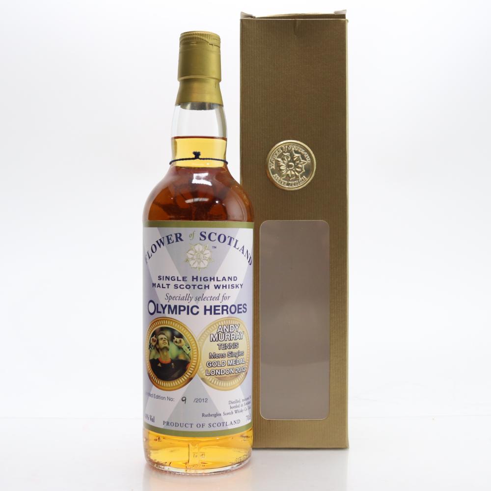 Andy Murray Flower of Scotland Highland Single Malt / Olympic Heroes