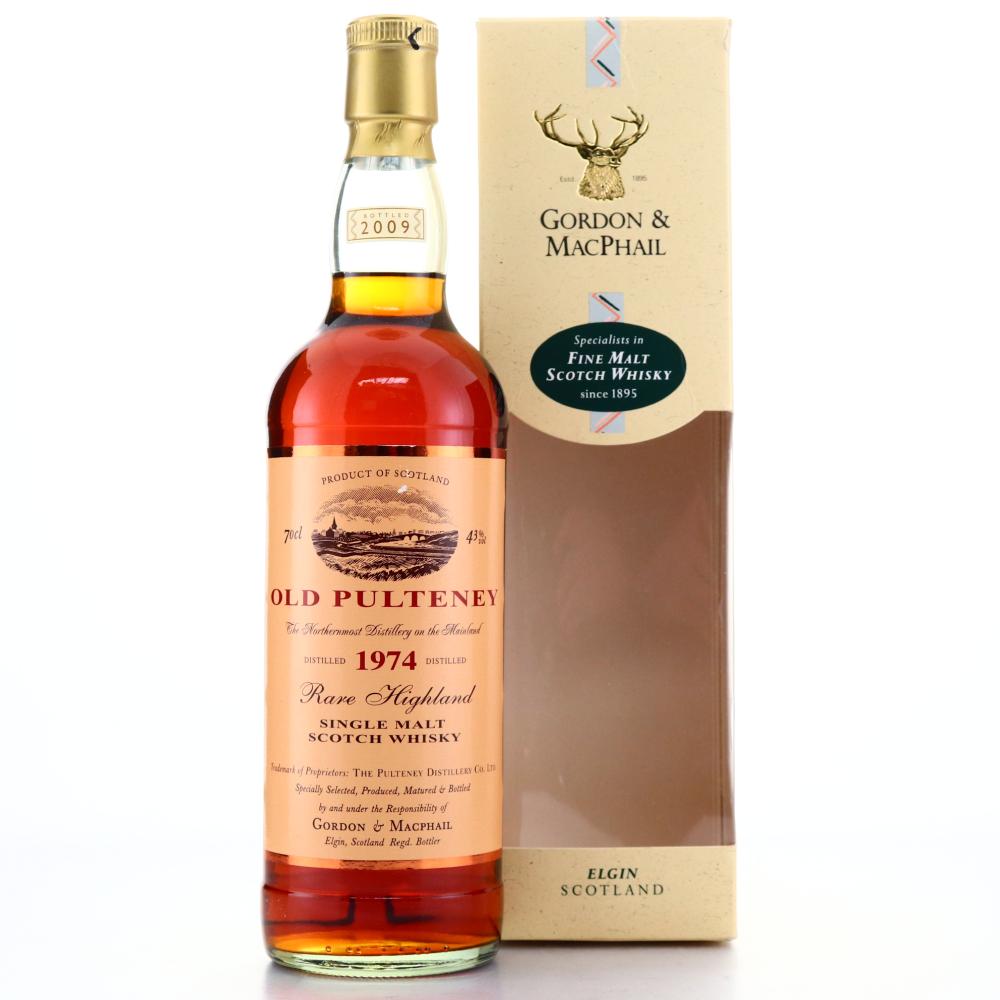 Old Pulteney 1974 Gordon and MacPhail