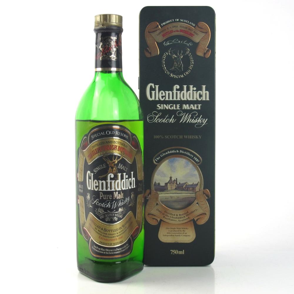 Glenfiddich Pure Malt 1970s / Low Fill