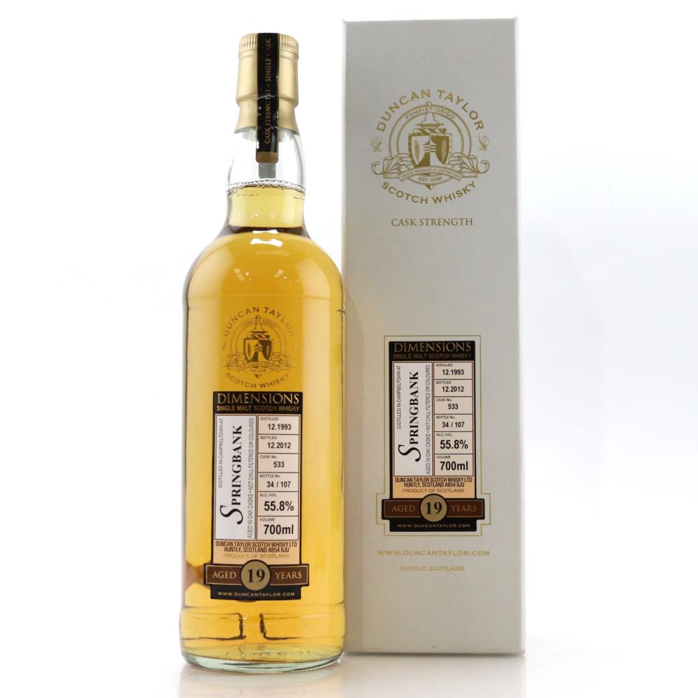 Springbank 1993 Duncan Taylor 19 Year Old