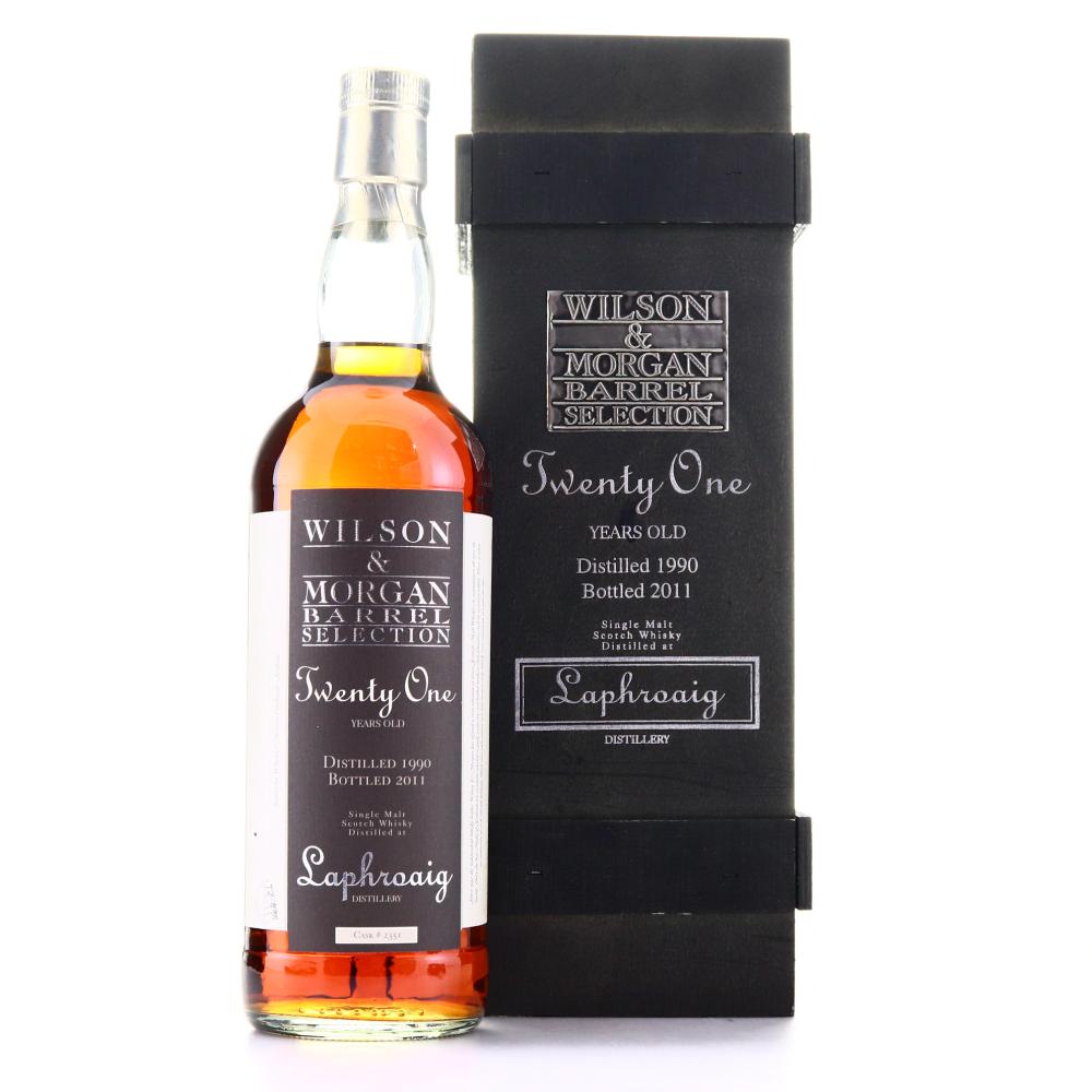 Laphroaig 1990 Wilson and Morgan 21 Year Old