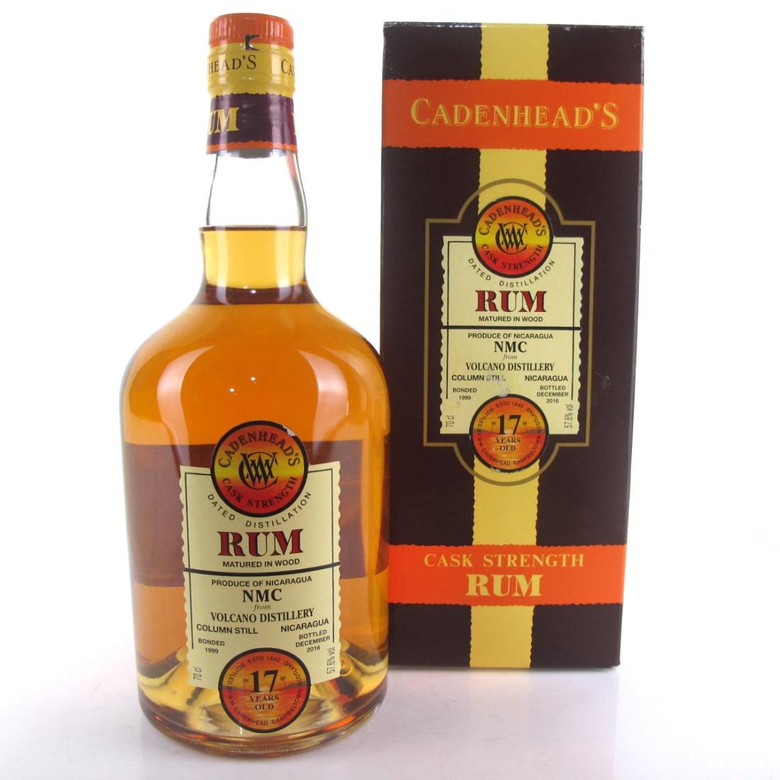 Volcano 1999 Cadenhead's 17 Year Old Nicaraguan Rum Whisky | Whisky ...